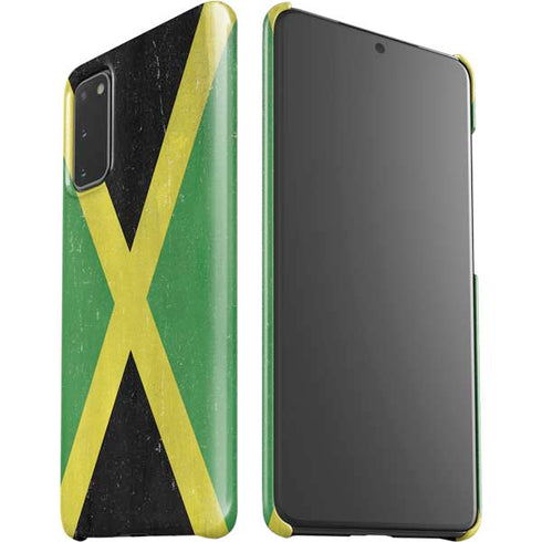 Jamaica Flag Distressed Galaxy S20 Lite Case